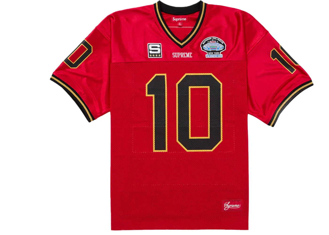 Мужская футбольная джерси с принтом Jersey Supreme, Red