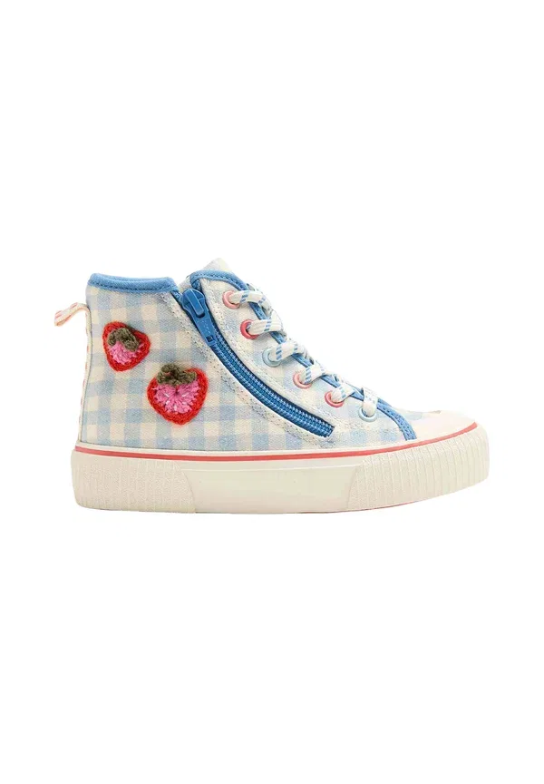Обувь для малышей с клубничным принтом Strawberry patterned small large Marks & Spencer Mix, синий