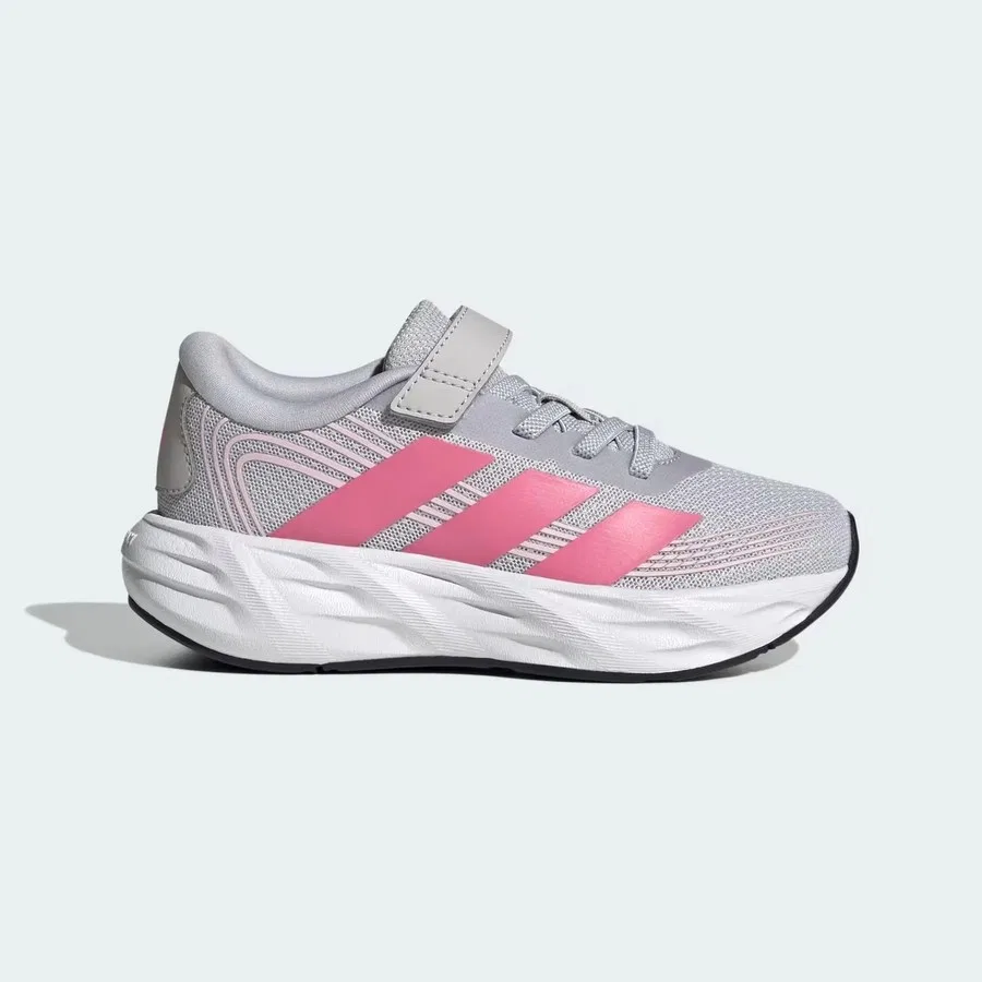 Детские кроссовки с липучками Galaxy 8 adidas, Серый