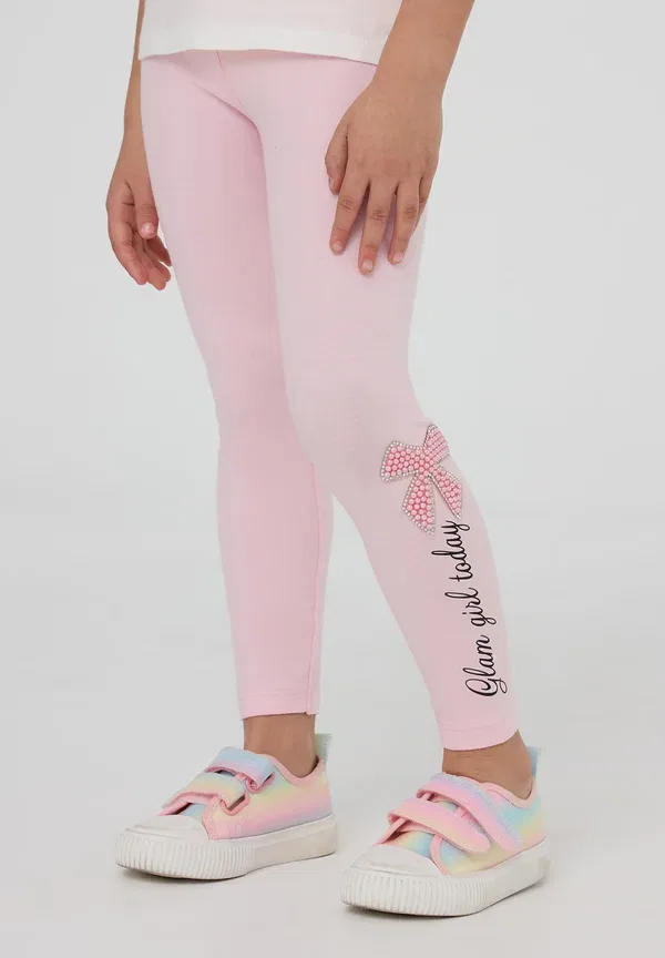 Леггинсы с принтом Leggings - trousers Terranova, Rosa, розовый — фото 2