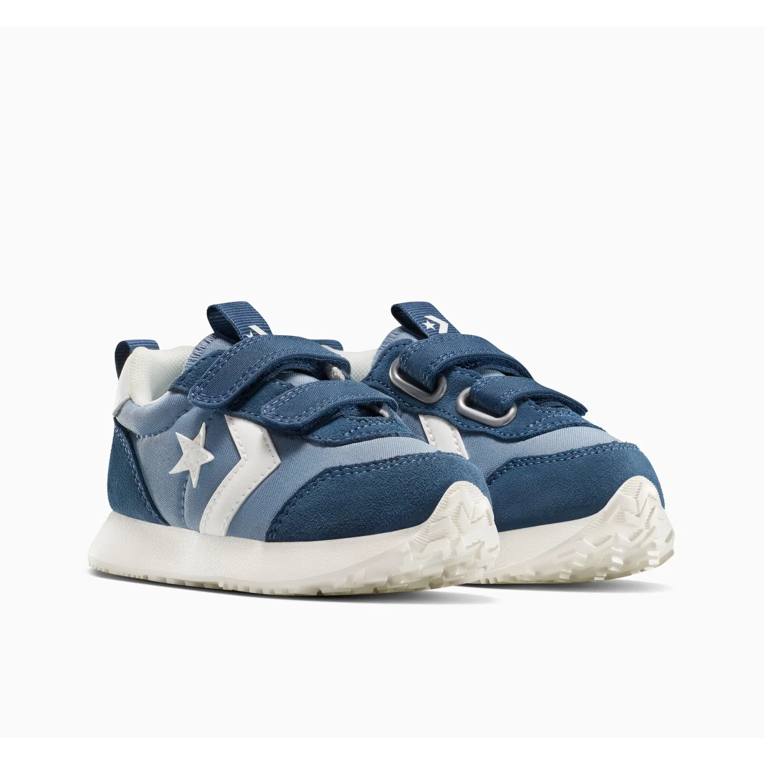 Детские кроссовки с кожаным верхом Converse, Yeti Breath Blue/Slacker Blue