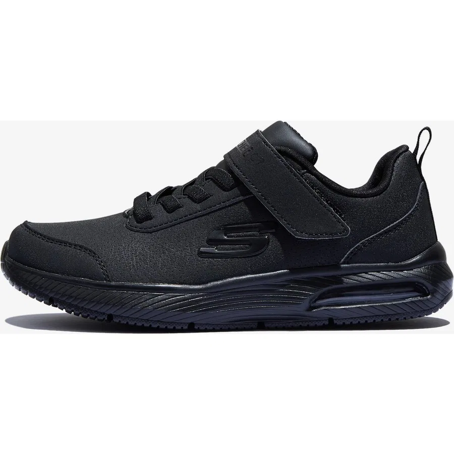 Кроссовки детские с логотипом DYNA-AIR-FAST PULSE Skechers, Черный