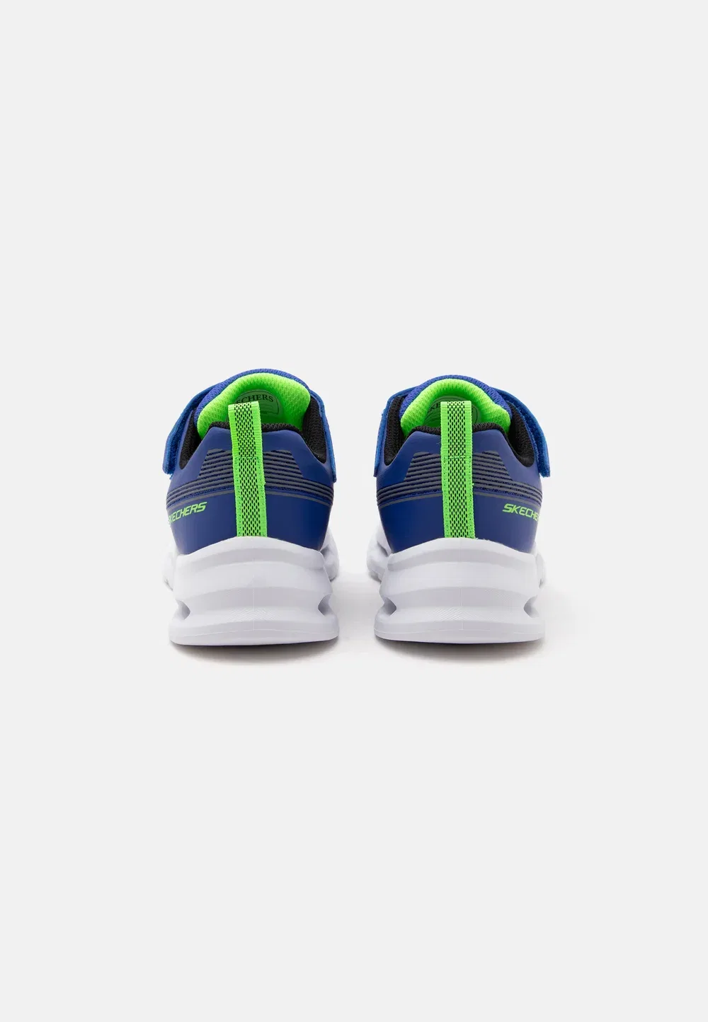 Подсветка ступеней Glide - кроссовки Skechers, Blue/Black/Lime — фото 3