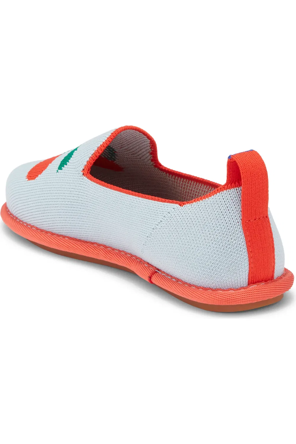 Детские лоферы дышащие The Mini Loafer Rothy's, Cherry Blue — фото 2