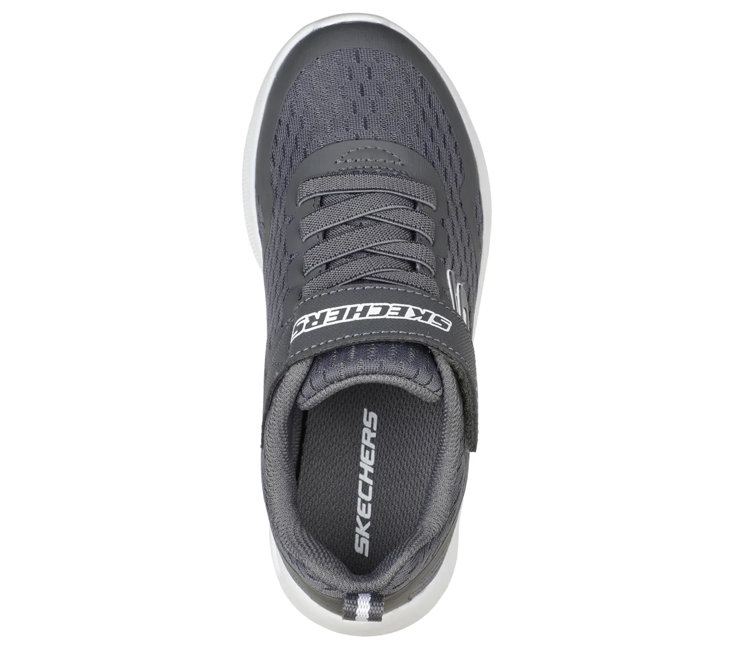 Детские кроссовки для мальчиков с воздушной подошвой Microspec Max Torvix Skechers, Charcoal — фото 3