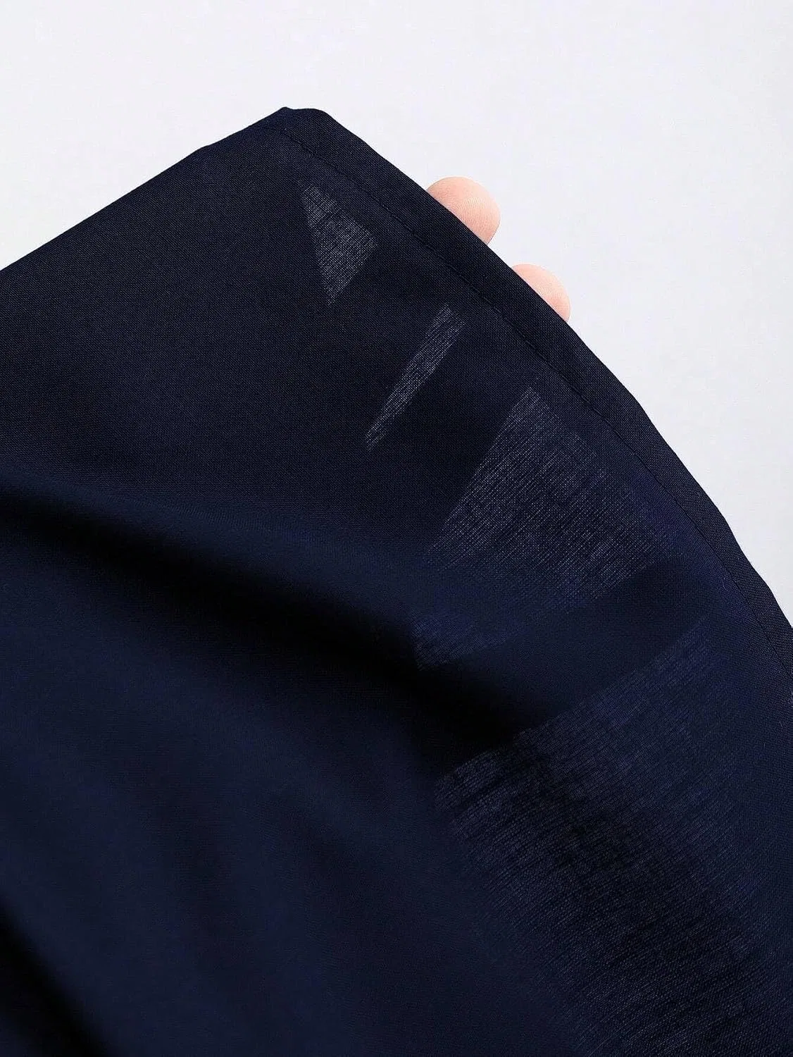 Женское мини-платье-рубашка с драпировкой Navy Blue — фото 2