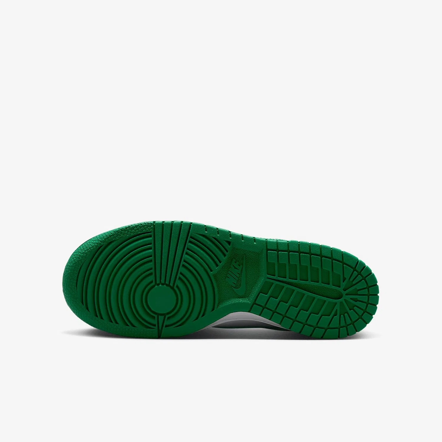 Детские кроссовки для мальчиков с принтом NIKE Dunk Low Bg NIKE, White Malachite — фото 2