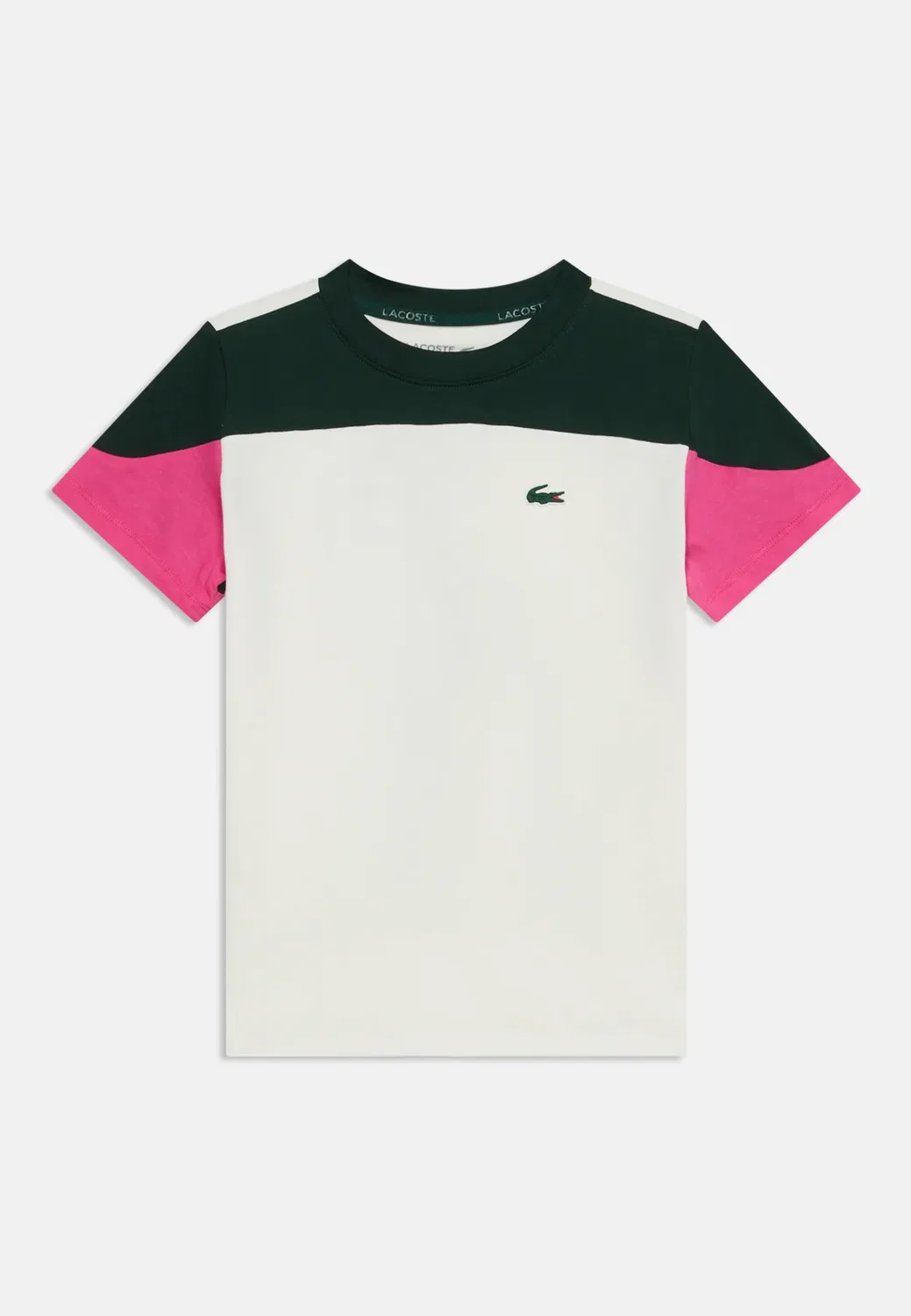 Футболка с принтом для ношения вне корта Lacoste, Farine — фото 3