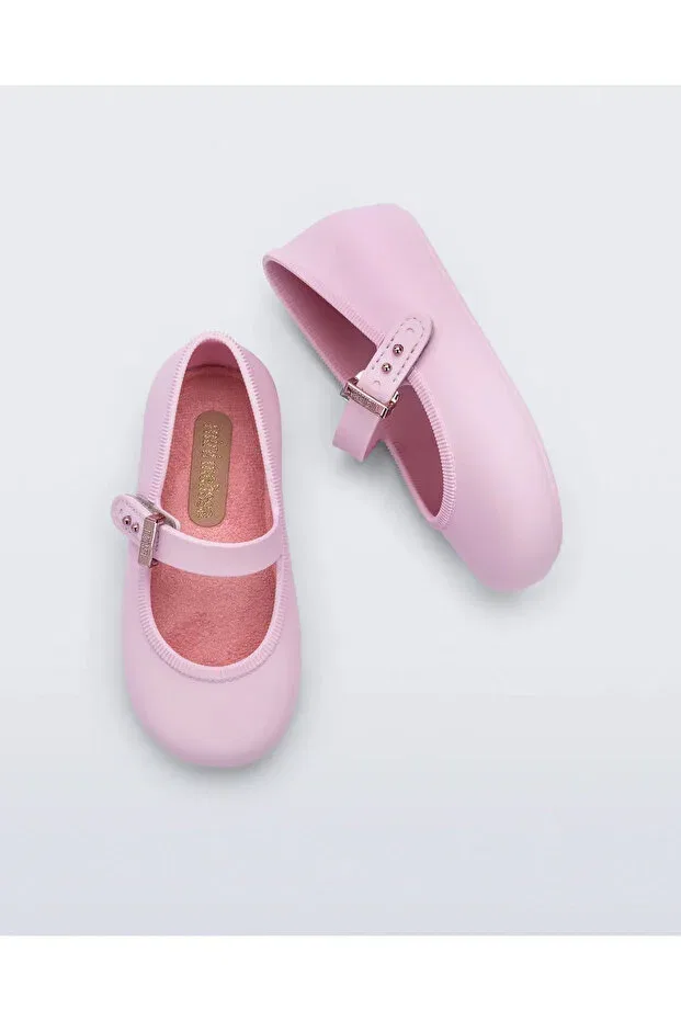 Детские балетки для девочек с ортопедической стелькой Melissa, Pink — фото 3