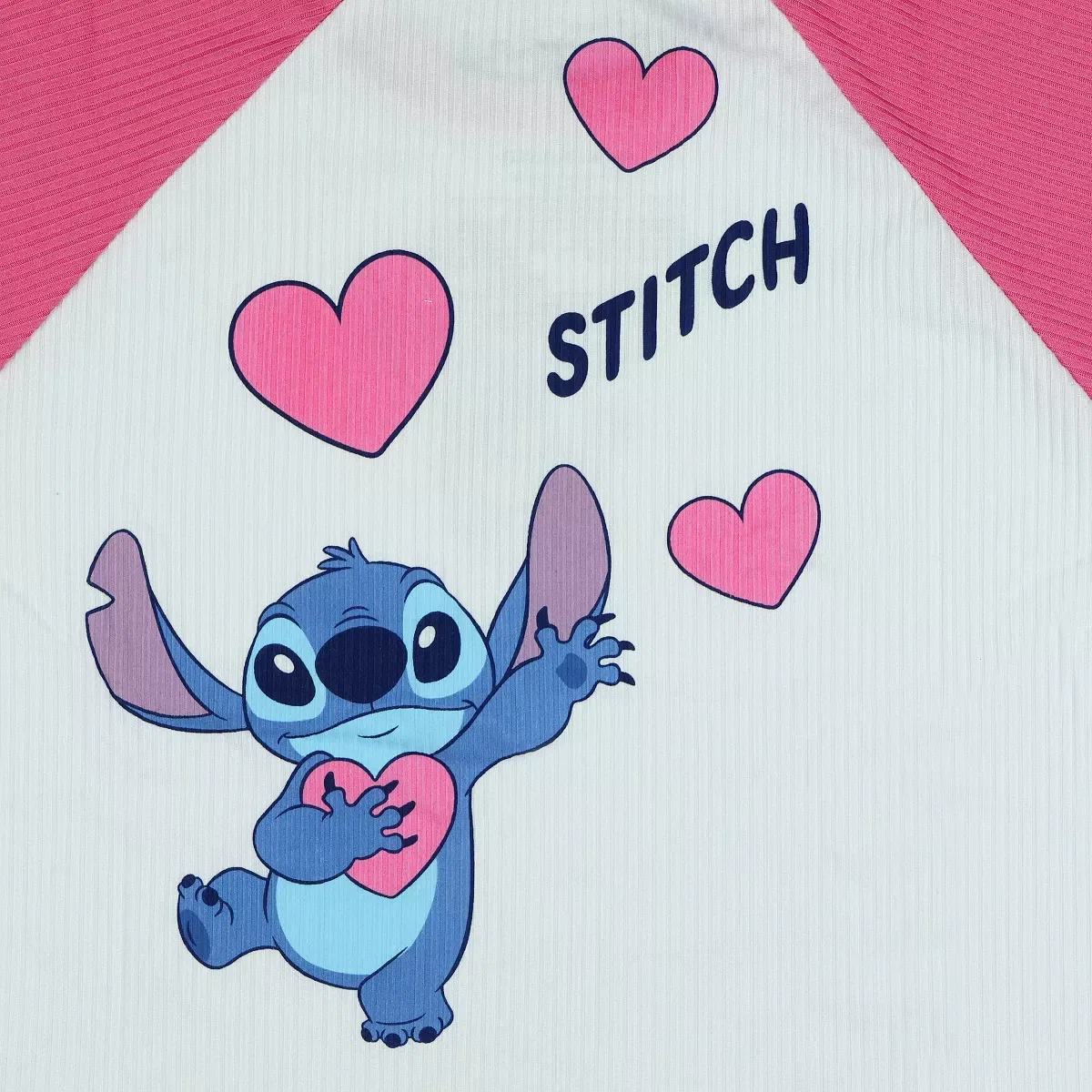 Детская футболка для девочек с принтом Stitch Seven Times Six, Multicolored — фото 4
