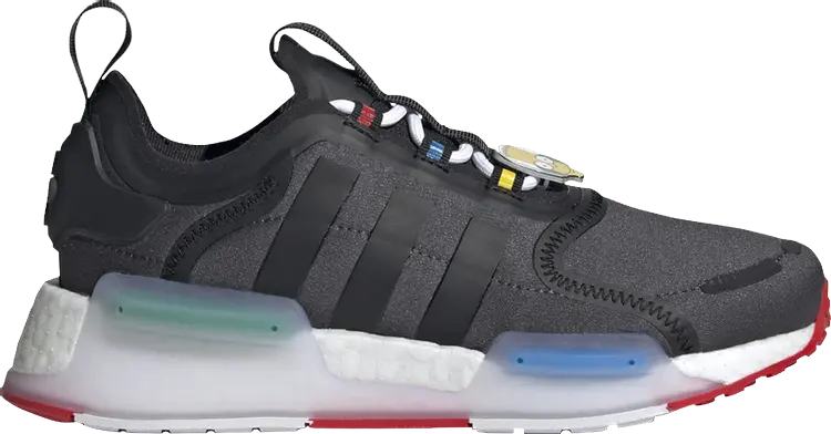 

Кроссовки Adidas The Simpsons x NMD_V3 J 'Bart Simpson', серый