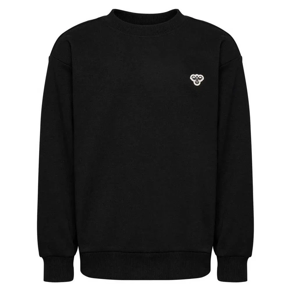 Детский свитшот свободного кроя Loose Bee Hummel, Black