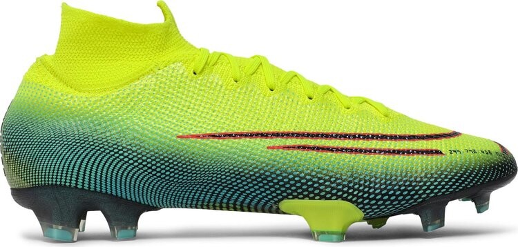 

Бутсы Nike Mercurial Superfly 7 Elite MDS FG 'Lemon Venom Aurora', желтый