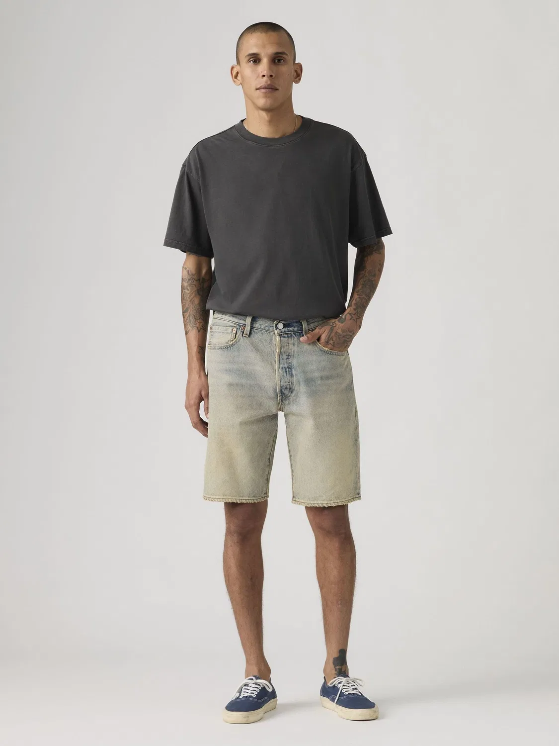 Оригинальные шорты Levi's My Tinted Story Blue 501