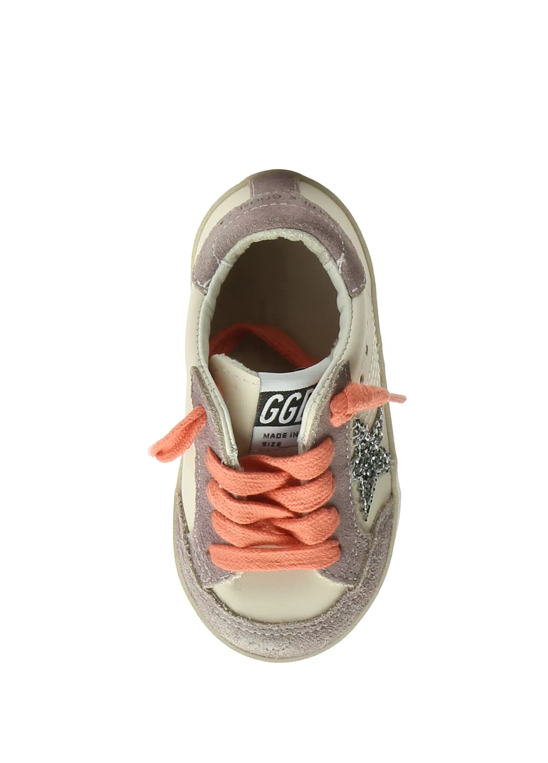 Кроссовки детские Golden Goose Super Star, Multi White — фото 3