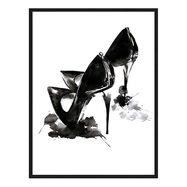 

Картина Any Image Black Leather High Heels