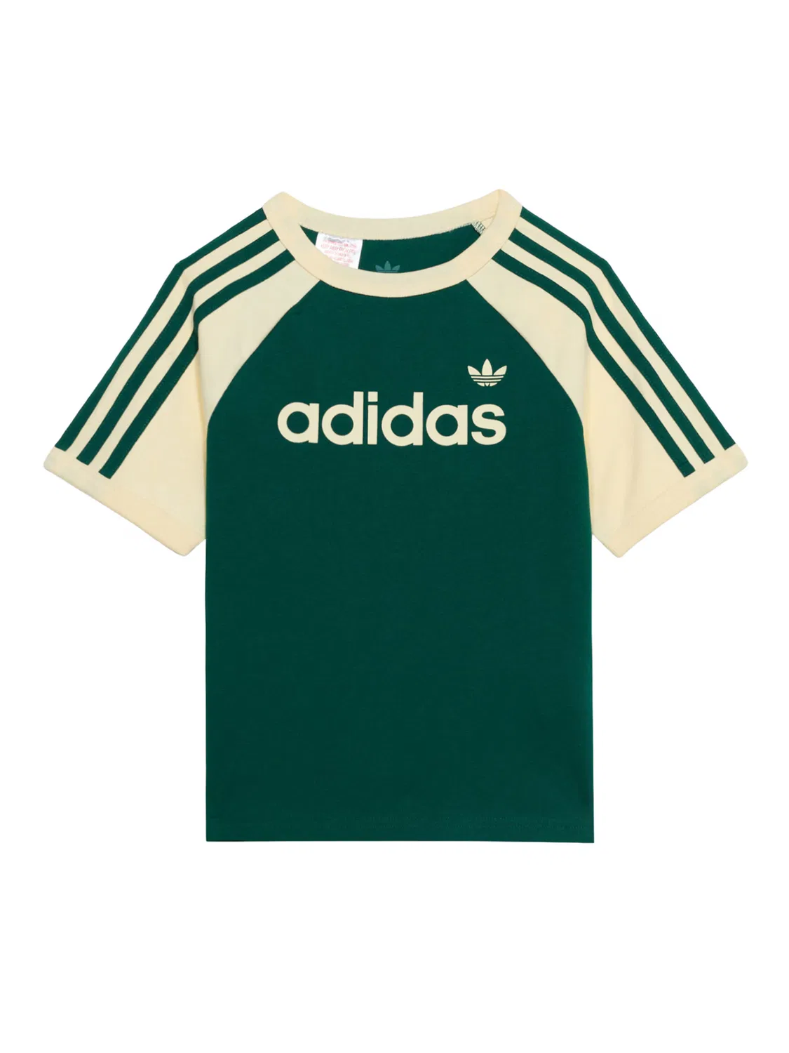 Футболка Adidas Originals темно-зеленого цвета