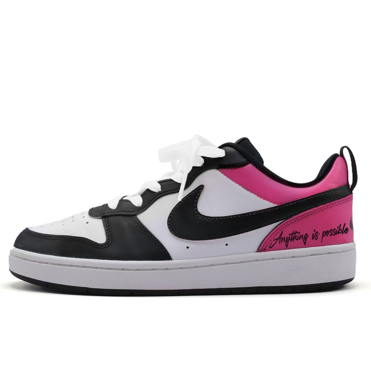 

Nike Кроссовки для скейтбординга Court Borough Everything Is Possible Low Top Pink Kids'
