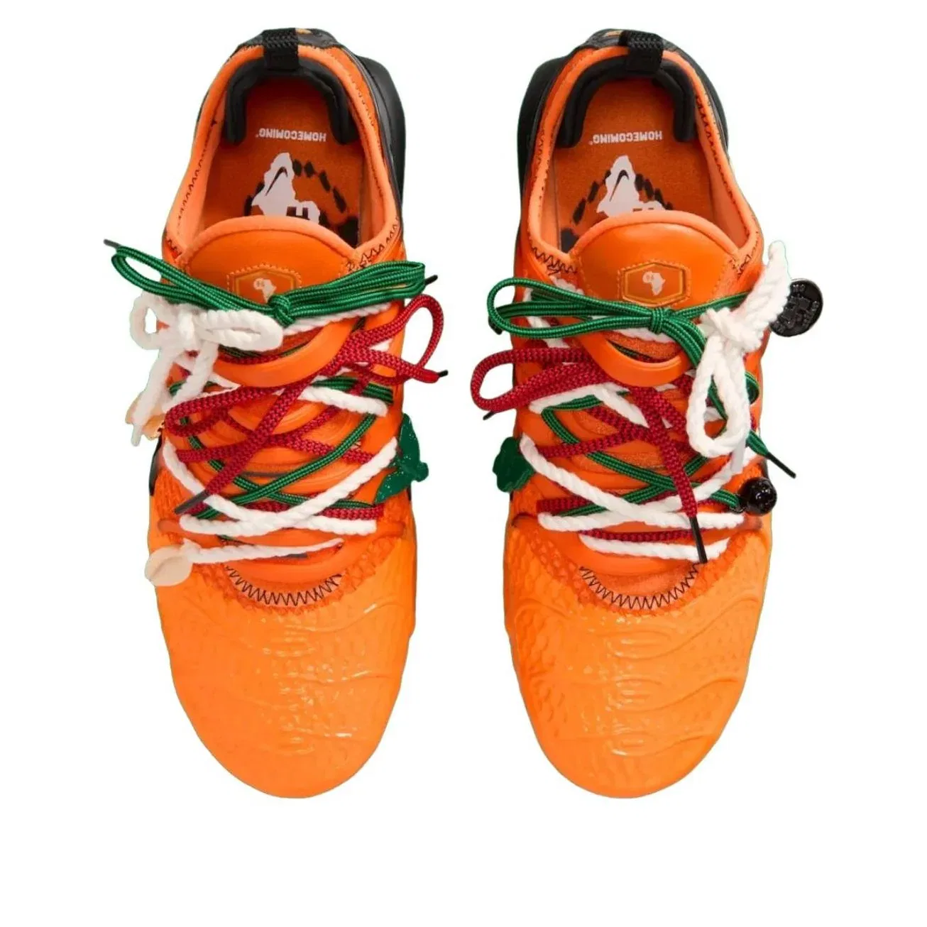 Кроссовки Nike x Homecoming Air Max Plus 'Safety Orange Black' IM4960-800, оранжевый — фото 3