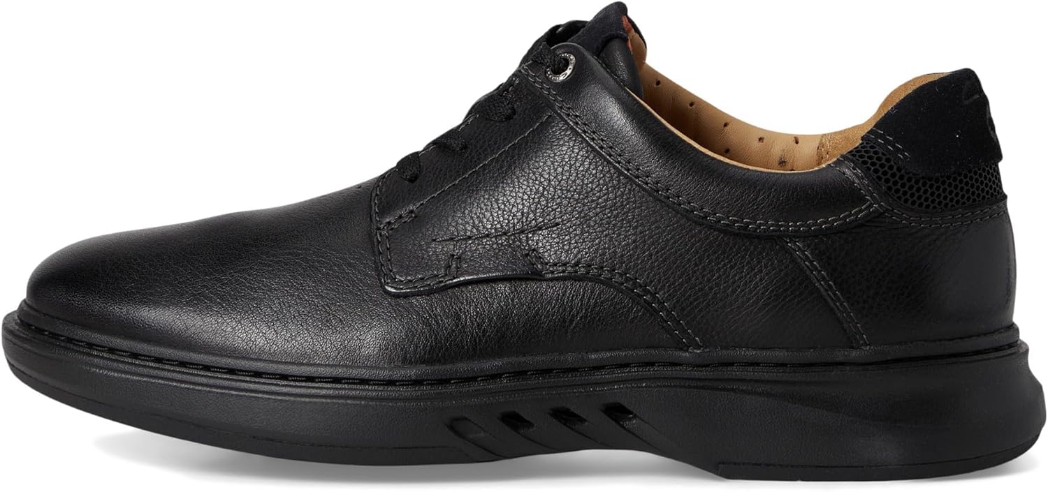 Мужские оксфорды Clarks Un Briley Pace, черный — фото 4