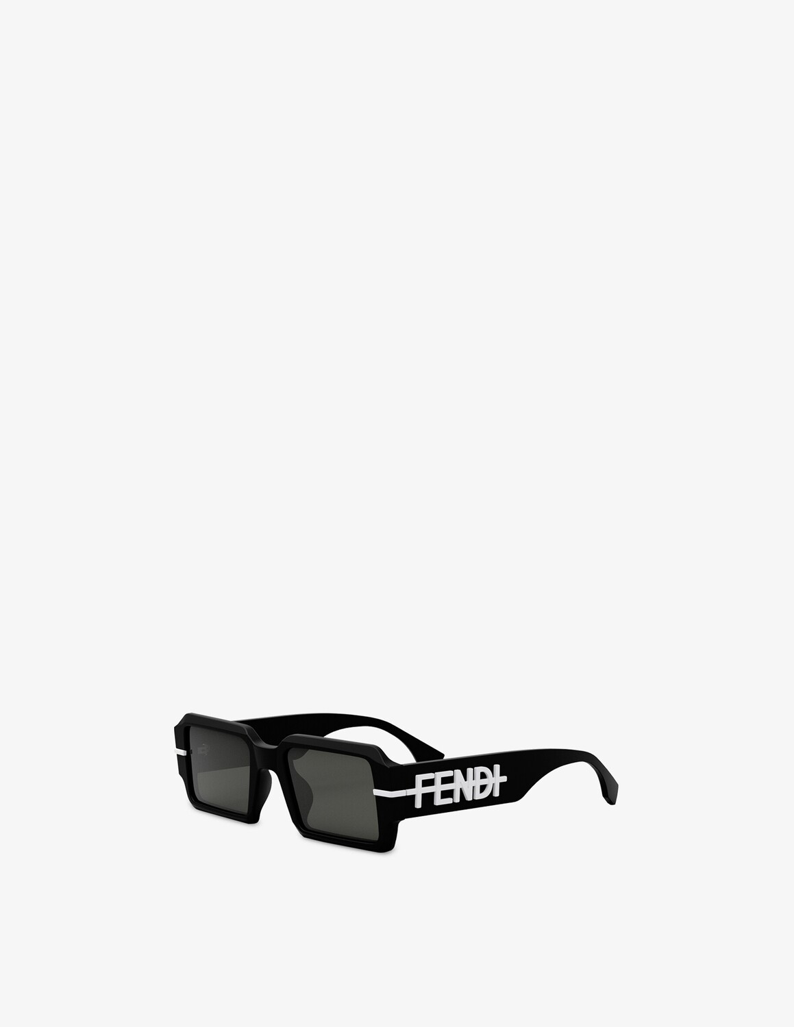 

Солнцезащитные очки FE40073U в квадратной оправе Fendi, цвет Matte Black