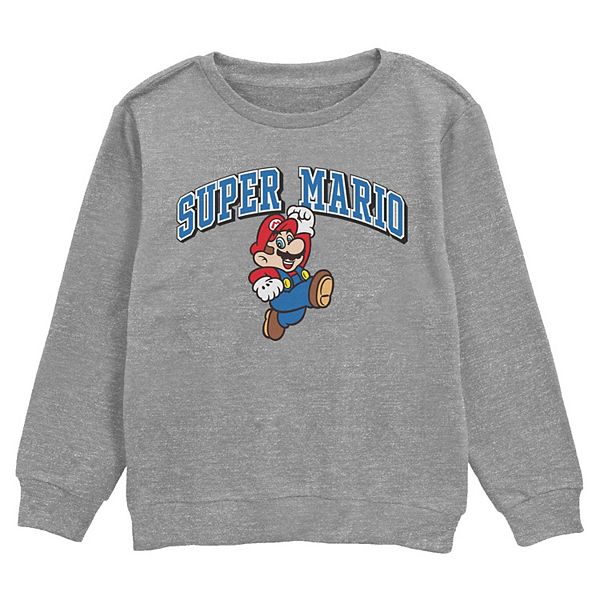 

Детская флисовая толстовка Nintendo Super Mario Jumping Crew Licensed Character
