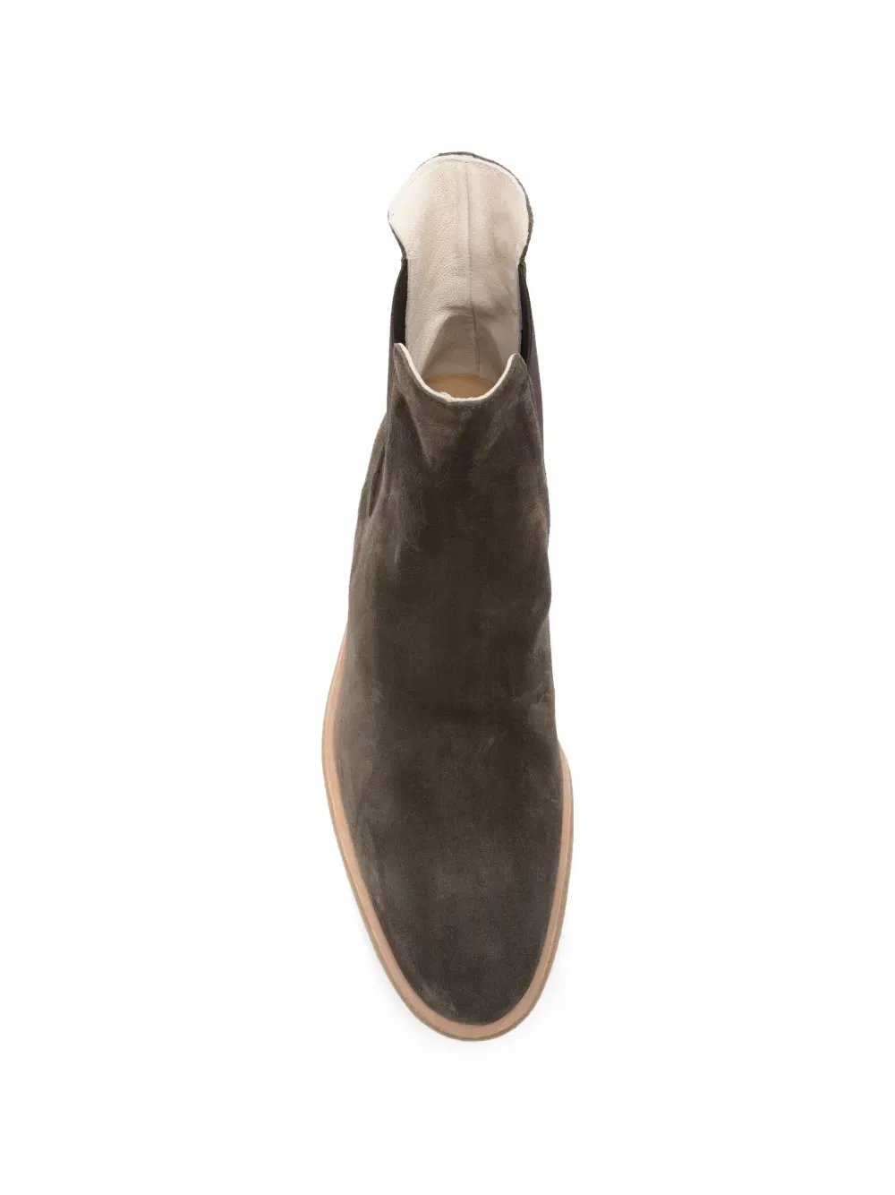 Замшевые ботинки челси Common Projects, коричневый — фото 4