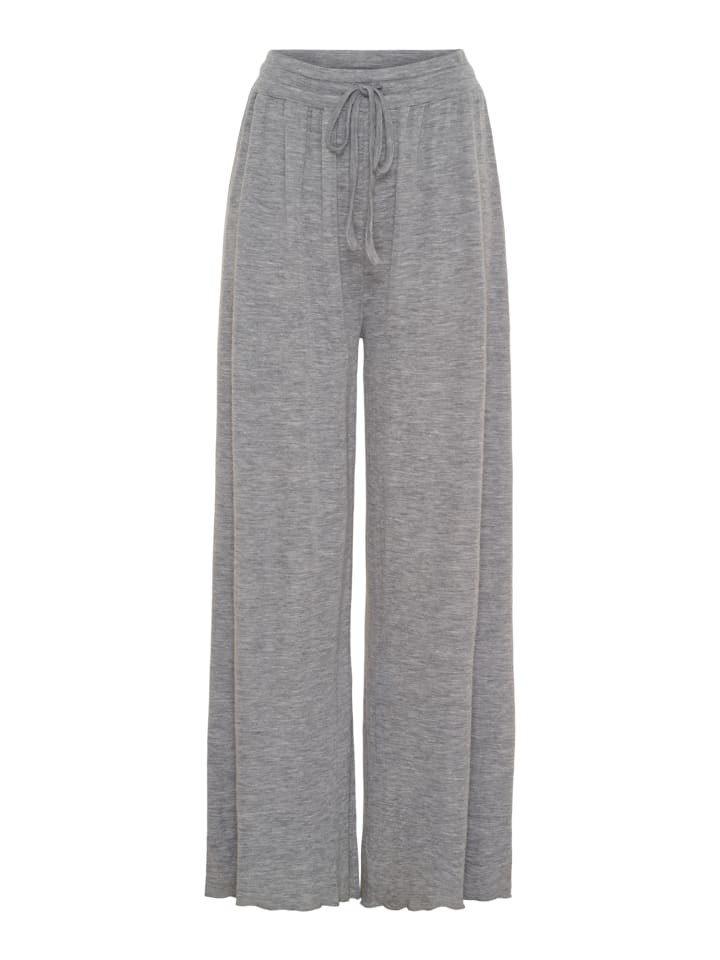 

Seamless Basic Шерстяные брюки Barbera серого меланжевого цвета