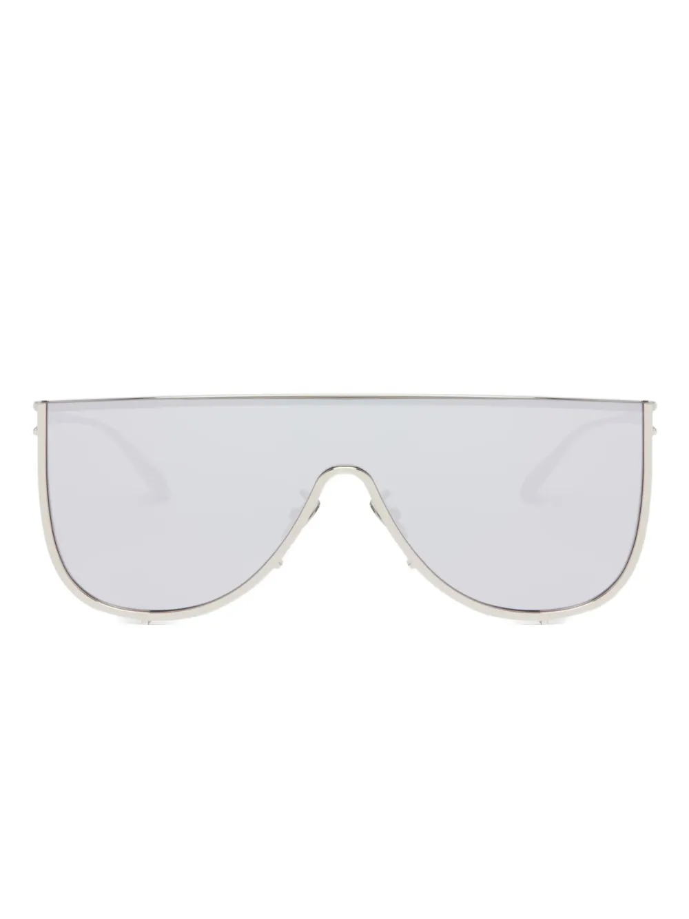 

Солнцезащитные очки с монолитной оправой Alaïa, серебристый