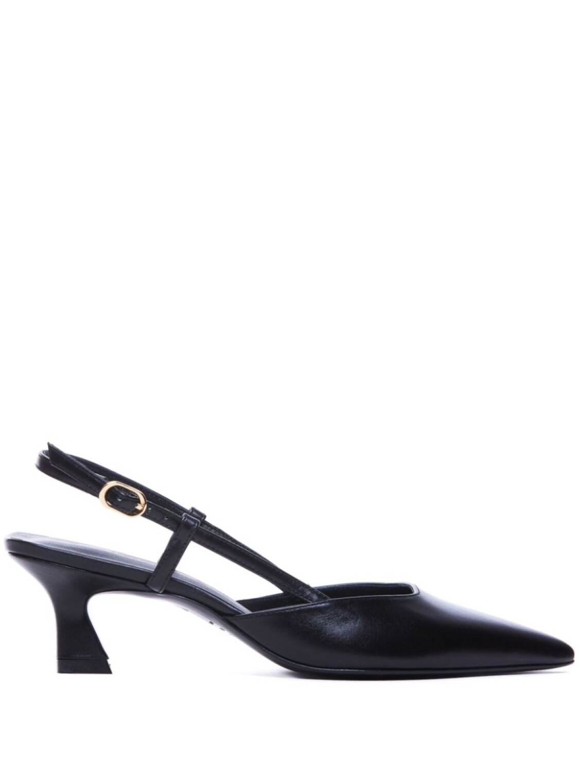 Туфли-лодочки Stuart Weitzman Vinnie 50 мм с открытой пяткой, черный
