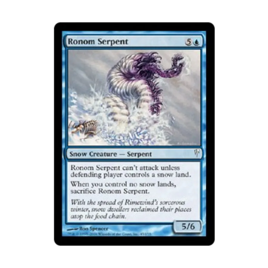 

CCG Роном Змей (К), MTG - Coldsnap