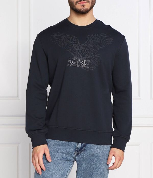 

Свитер Regular fit Armani Exchange, синий