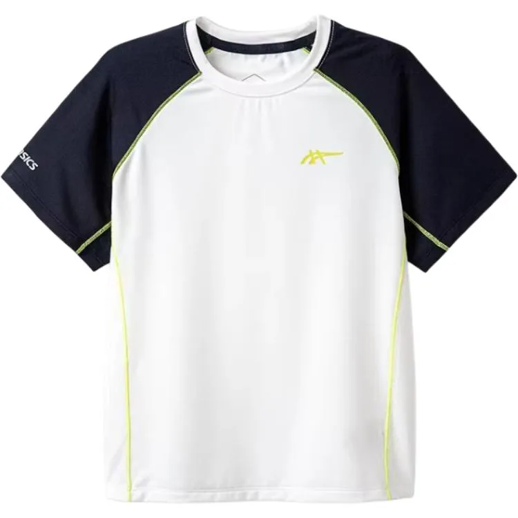 Футболка с круглым вырезом для школьников ASICS, 5003 Navy Blue
