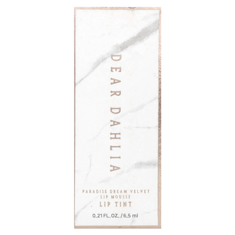 Dear Dahlia, Бархатный мусс для губ Paradise Dream, оттенок для губ, плюшевый, 6,5 мл (0,21 жидк. Унции) — фото 2