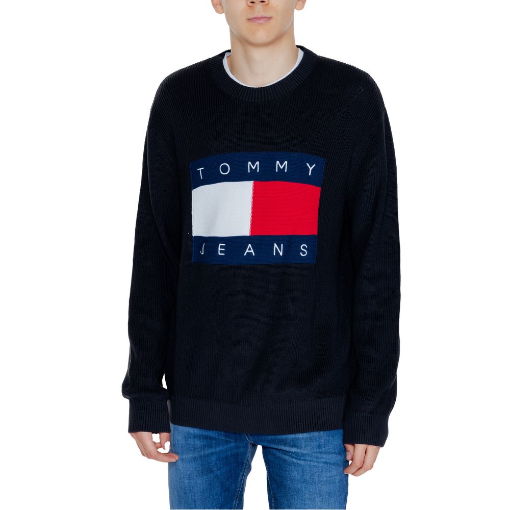 

Черный свитер из органического хлопка Tommy Jeans
