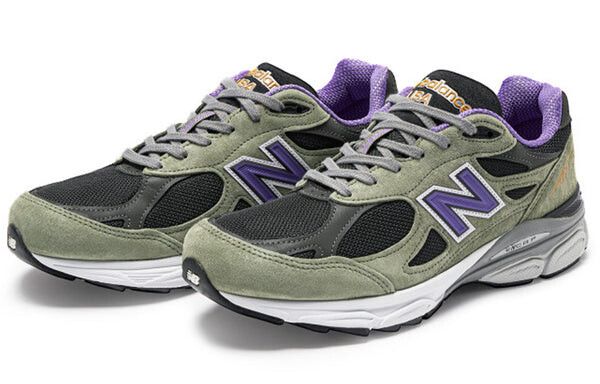 Кроссовки teddy santis x 990v3 сделано в сша New Balance, зеленый — фото 2