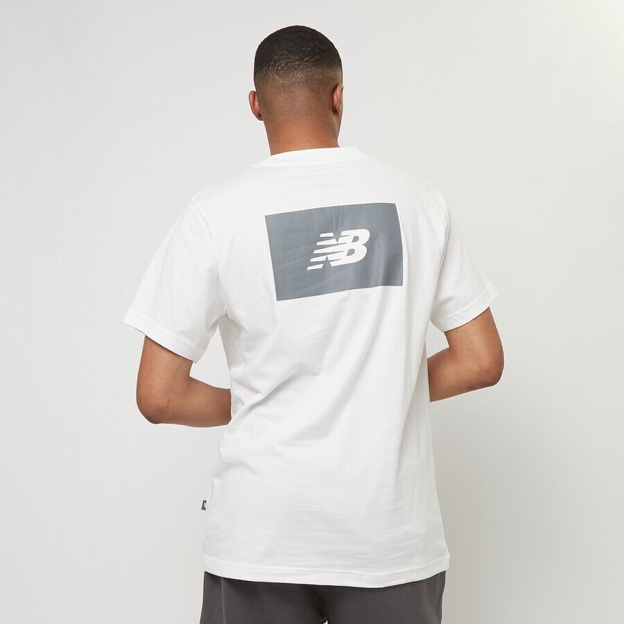 

Футболка с логотипом New Balance, цвет white