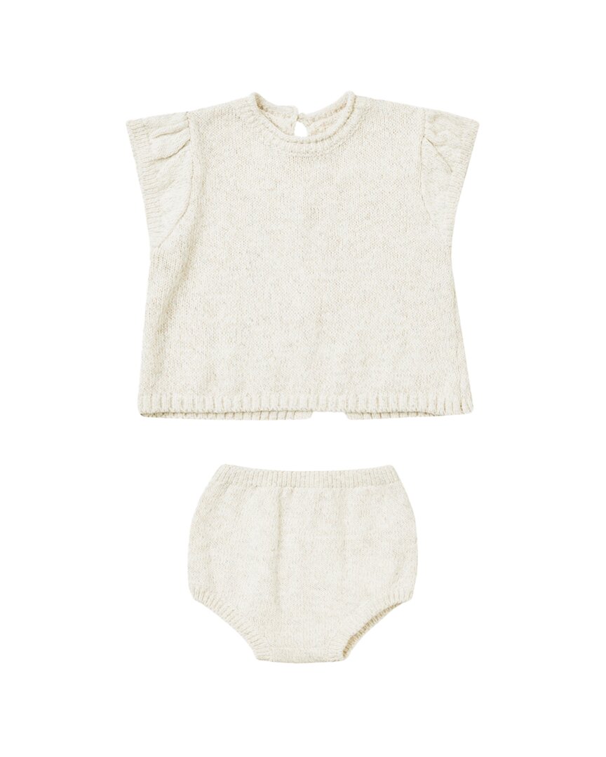 

Комплект из трикотажа Penny от Quincy Mae, слоновая кость