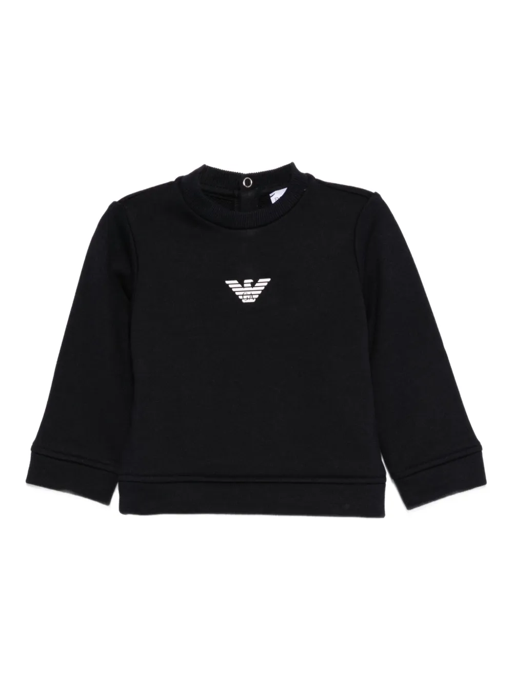 

Толстовка с логотипом орла Emporio Armani Kids, синий