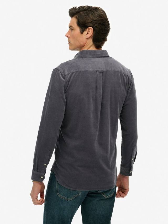 Классическая рубашка из игольчатого вельвета Superdry — фото 2
