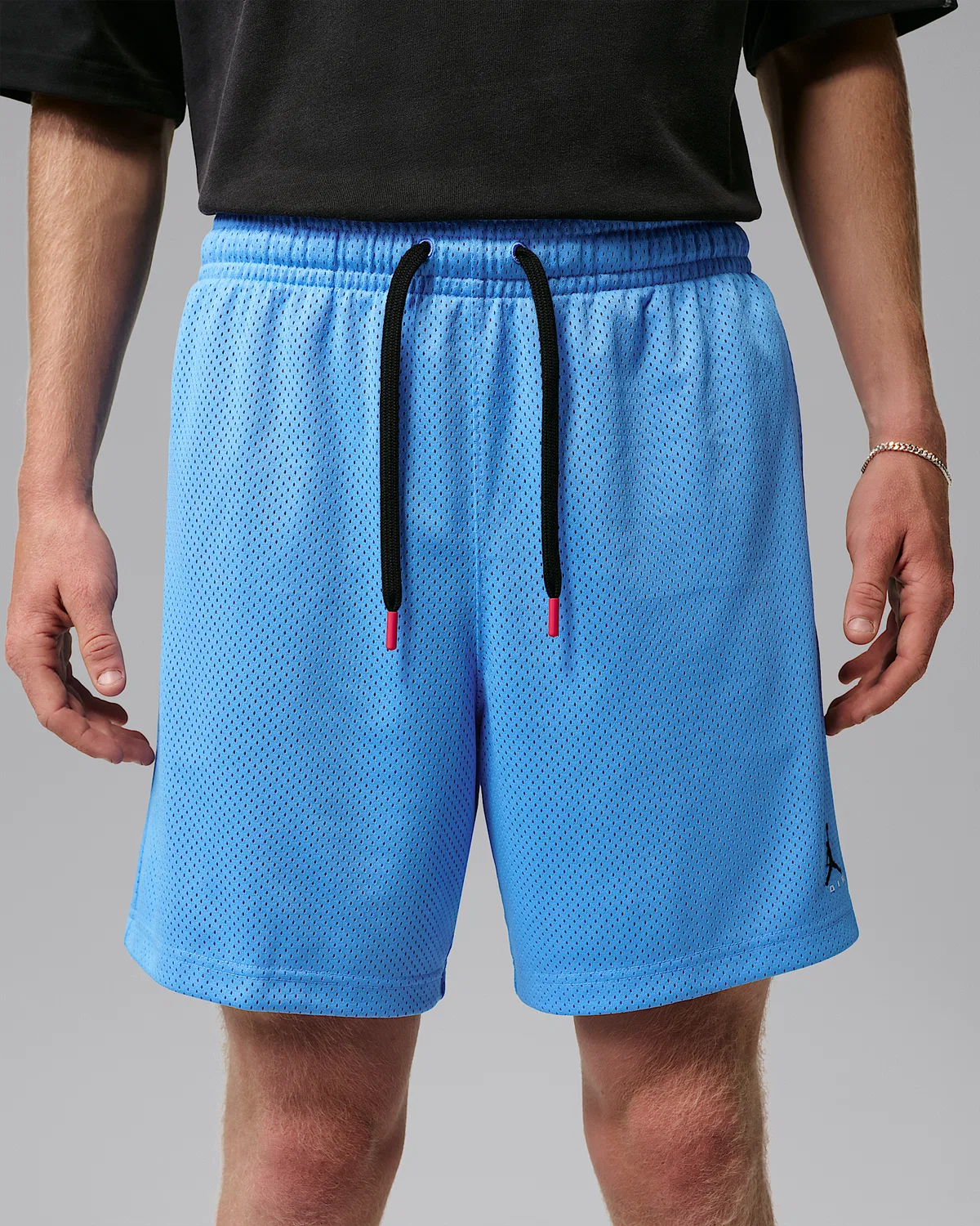 Мужские сетчатые шорты Jordan Brooklyn, University Blue/Black — фото 2