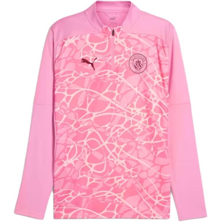 

Футболка Junior Manchester City для мужчин, розовая Puma, розовый
