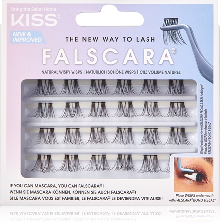 

Пучки накладных ресниц с узлом KISS Falscara Wisp, Natural Wispy Wisps 24 szt.