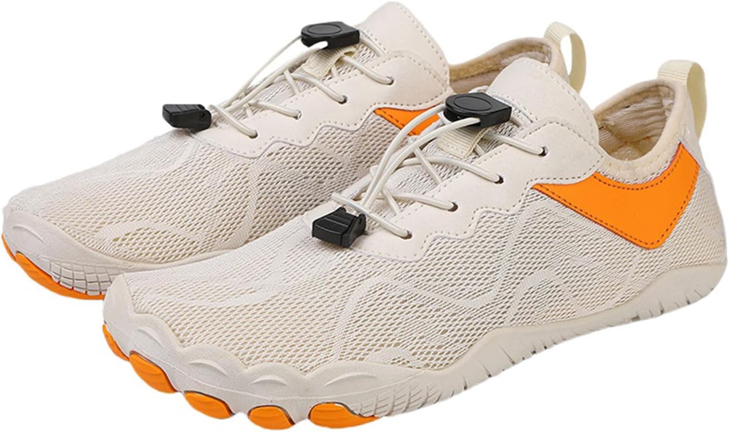 

Заземленная обувь для женщин, нескользящие туфли-босоножки, обувь для бега, походов и ходьбы для мужчин, здоровая и нескользящая, с широкой носочной частью, пляжные кроссовки, легкие, дышащие, водостойкие кроссовки, удобная обувь Generic, бежевы...