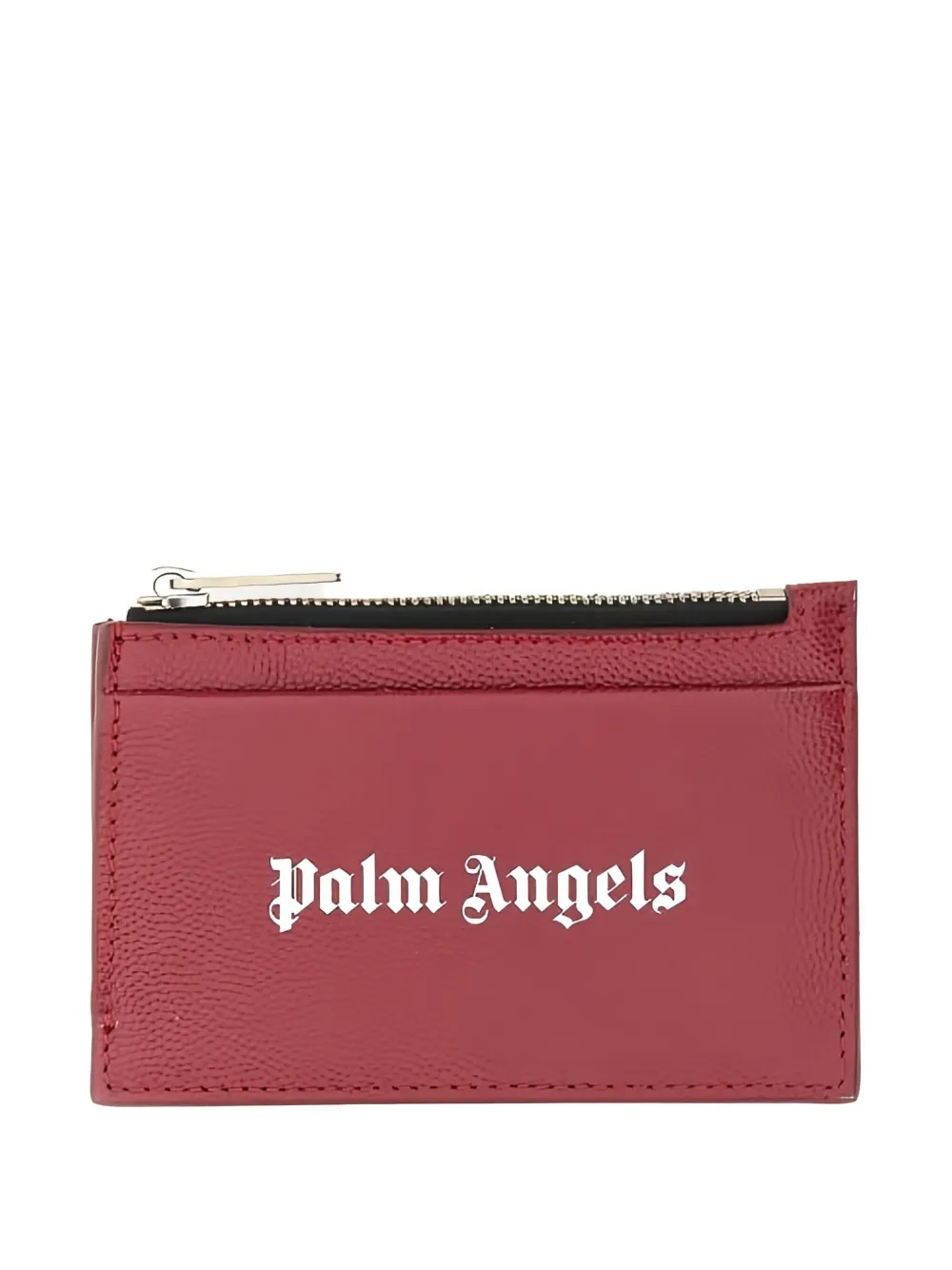 

Кожаный кардхолдер Palm Angels, красный