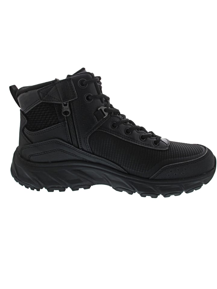Skechers Черные ботинки Hillcrest 2.0 на шнуровке — фото 3