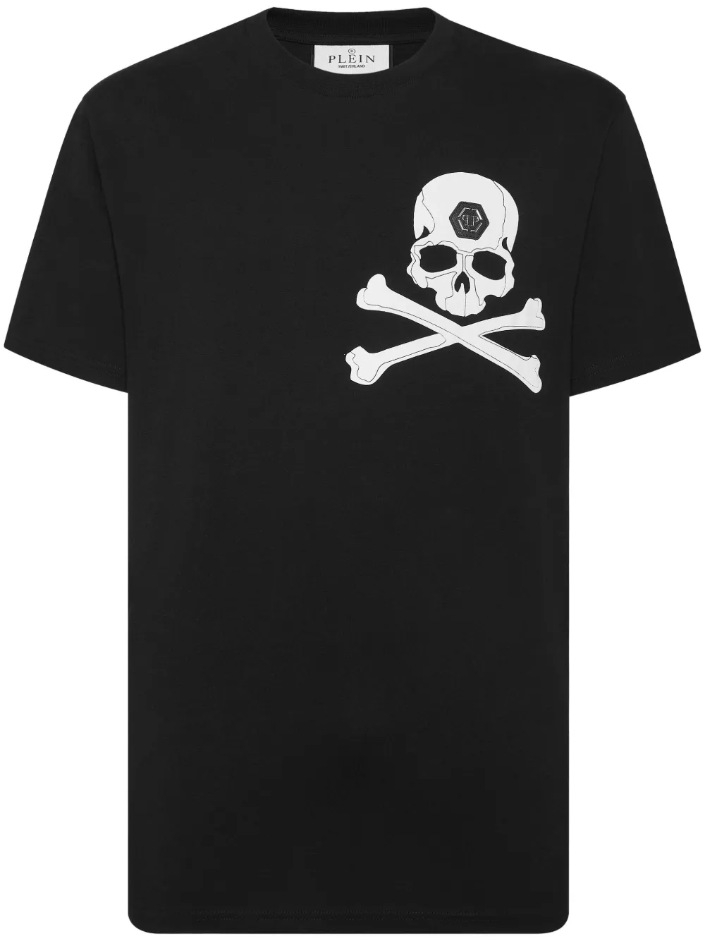 

Футболка с принтом Skull Philipp Plein, черный