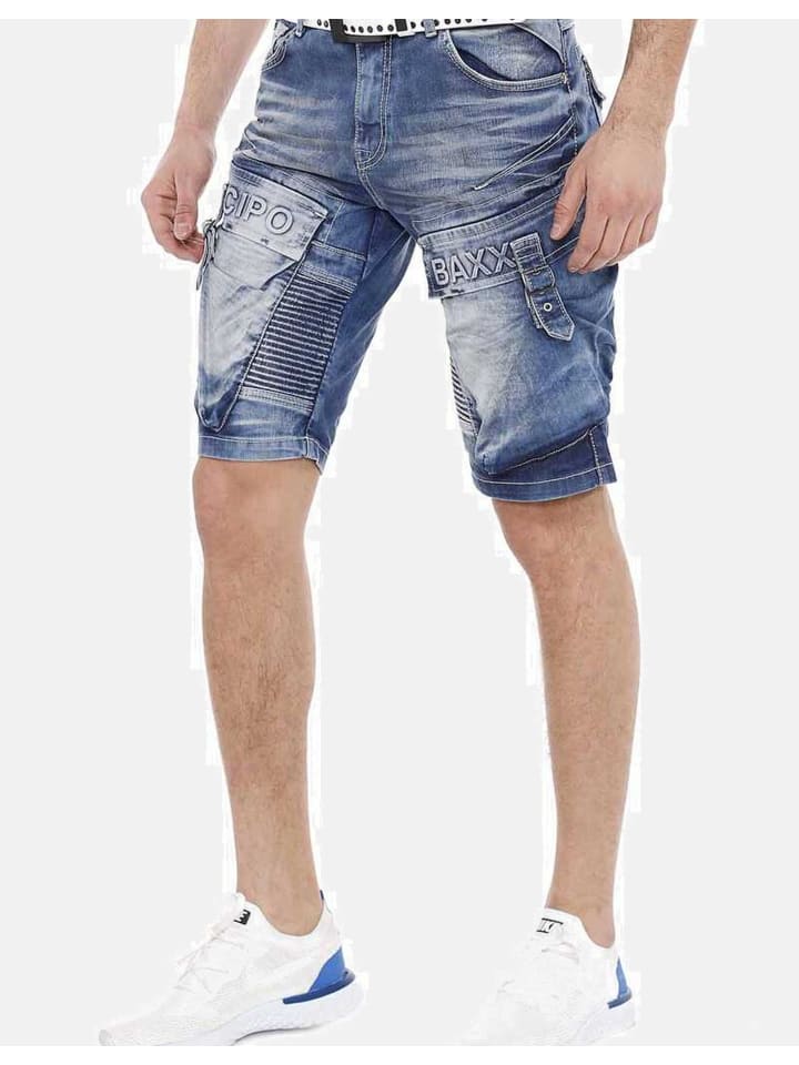 

Тканевые шорты Cipo & Baxx Shorts, синий