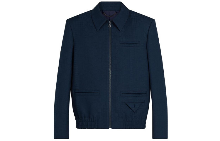 

Новые квартальные продукты LV Jacket Men Dark Blue Louis Vuitton, темно-синий