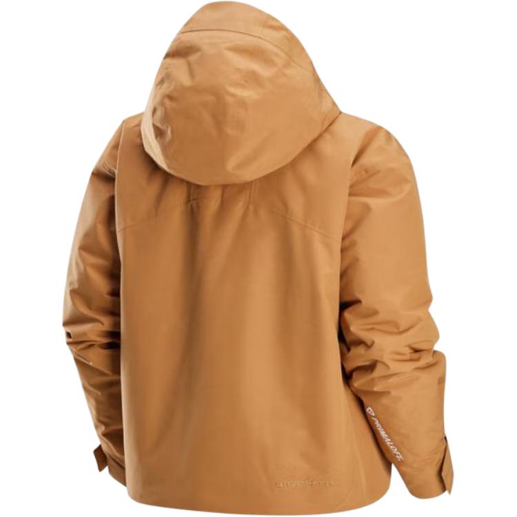 Nike Куртка ACG Skull Peak женская землянисто-желтая, Earth Yellow — фото 4